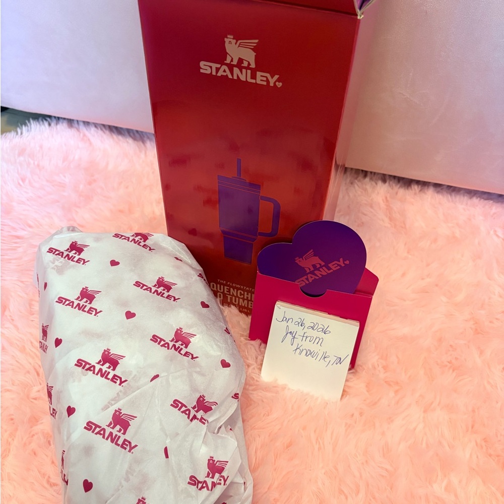 Stanley Pink and Blue Tumbler